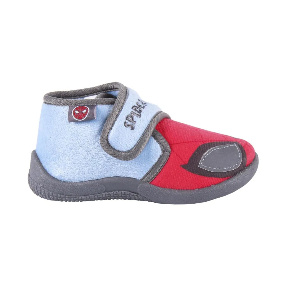 Marvel Spiderman Kinder Jungen Hausschuhe Kitaschuhe - WS-Trend.de Schlüpfschuhe Klett 23 - 28