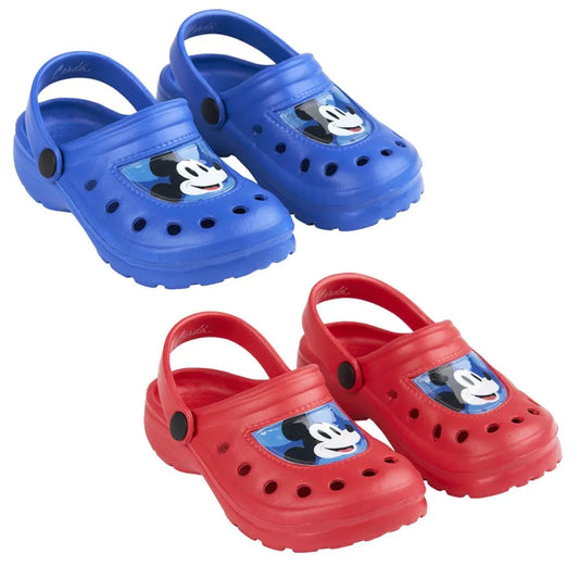 Disney Mickey Maus Jungen Kinder Clogs Badeschuhe - WS-Trend.de Latschen 22 bis 29