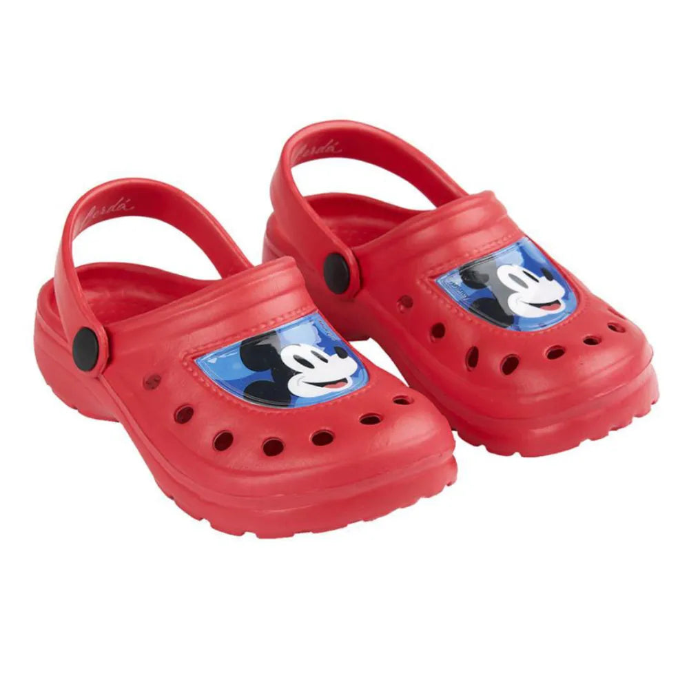 Disney Mickey Maus Jungen Kinder Clogs Badeschuhe - WS-Trend.de Latschen 22 bis 29