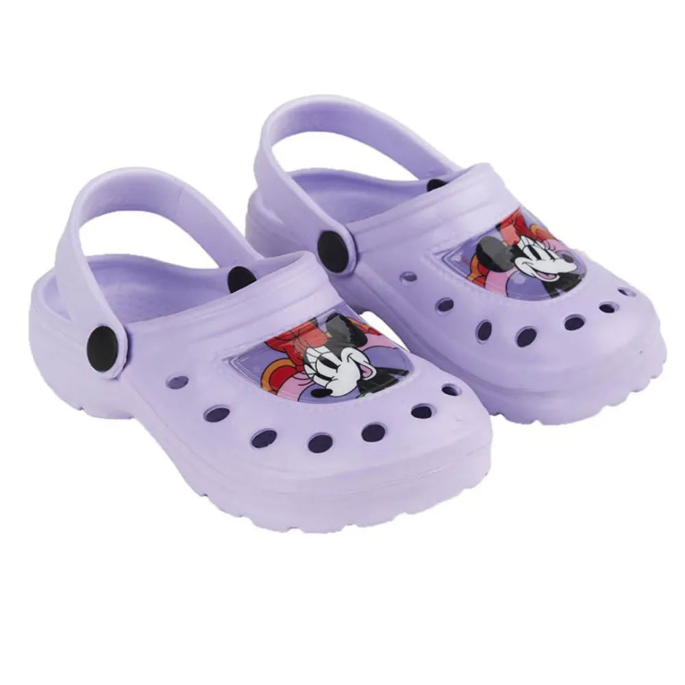 Disney Minnie Maus Kinder Clogs Badeschuhe - WS-Trend.de Latschen Mädchen 24 bis 31