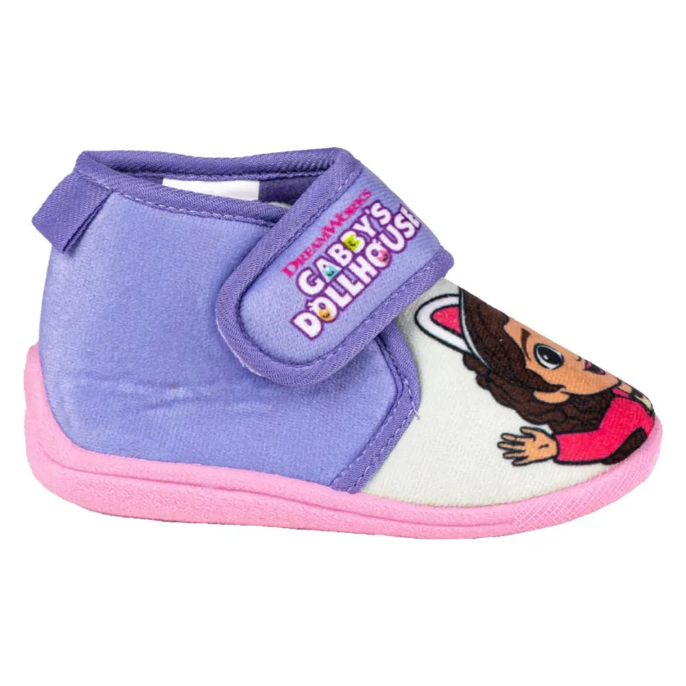 Gabbys Dollhouse Kinder Hausschuhe Kitaschuhe Schlüpfschuhe Klett - WS-Trend.de Baby mit 21-26