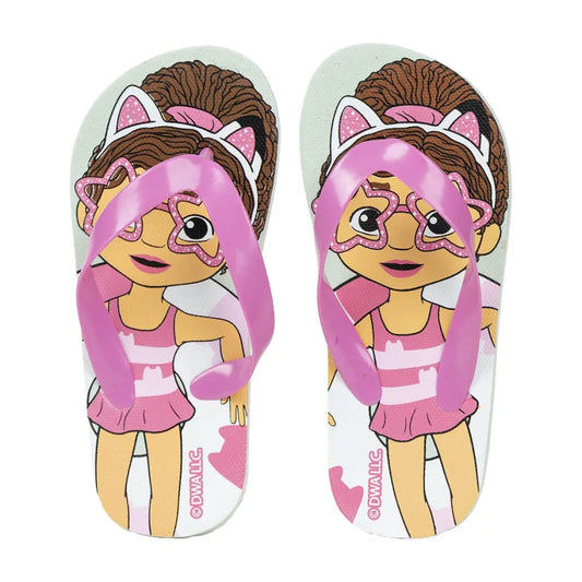 Gabbys Dollhouse Mädchen Kinder Flip Flops Zehentrenner Latschen - WS-Trend.de 24 bis 31