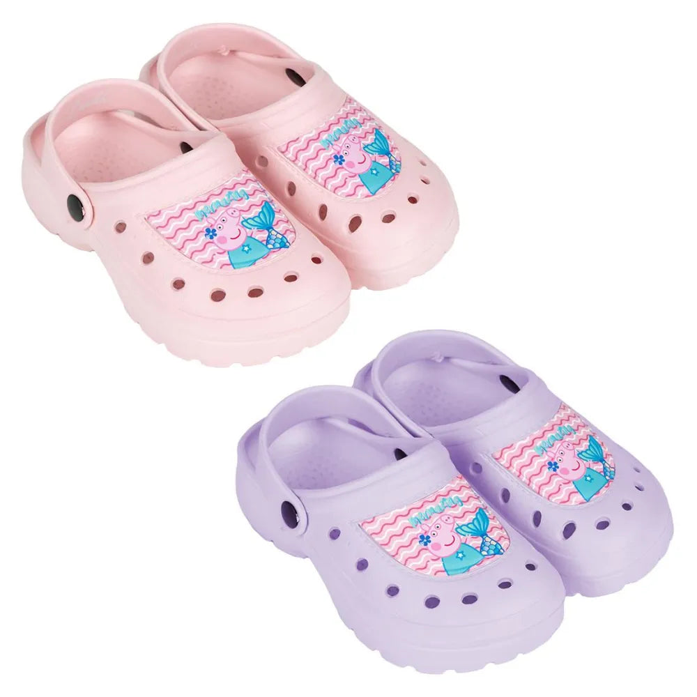 Peppa Pig Wutz Clogs Kinder Sandalen Badeschuhe Latschen - WS-Trend.de Gr. 22 bis 29