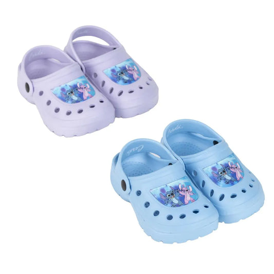 Disney Stitch and Angel Mädchen Kinder Clogs Badeschuhe Latschen - WS-Trend.de