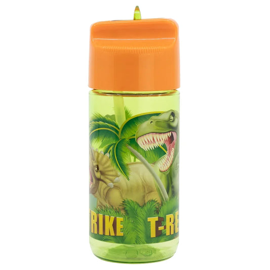 Dinosaurier T-Rex Bronto Kinder Wasserflasche Trinkflasche Flasche 430 ml - WS-Trend.de