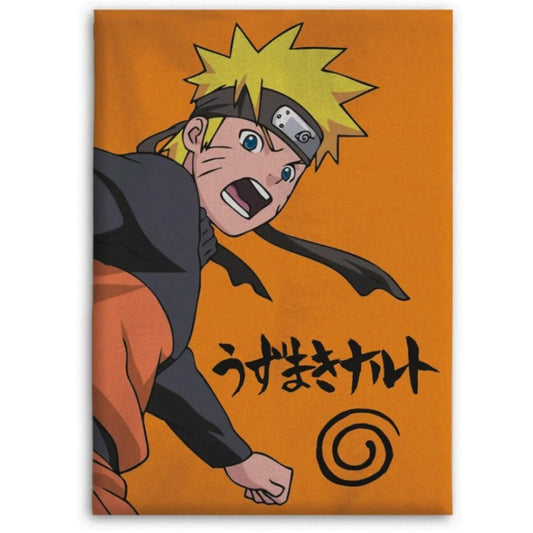 Naruto Shippuden Kinder Fleecedecke leichte Kuscheldecke 100x140 cm - WS-Trend.de