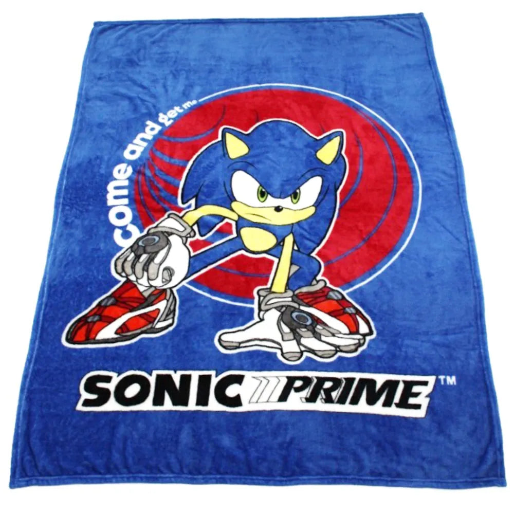 Sonic the Hedgehog Flanelldecke weiche flauschige Kuscheldecke 110x150 cm - WS-Trend.de