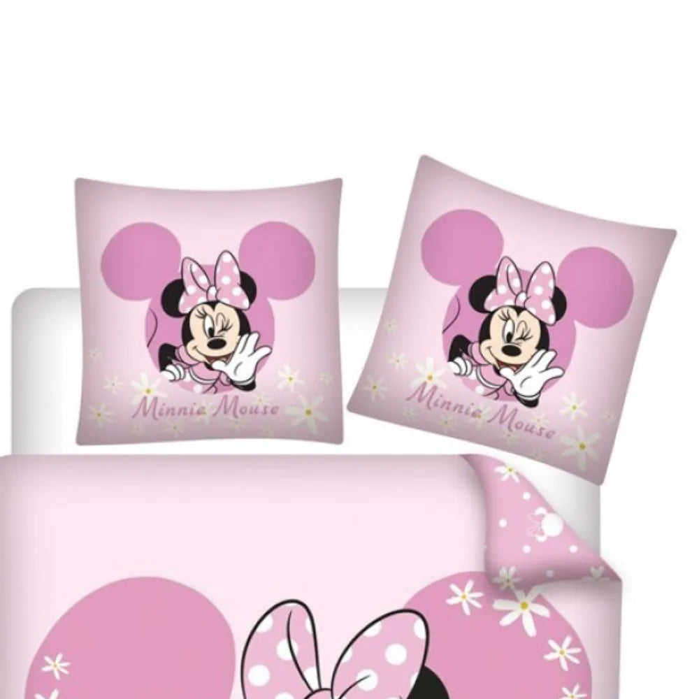 Disney Minnie Maus Kinder Bettwäsche 2tlg. Set 135-140x200 65x65 cm - WS-Trend.de