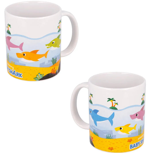 Baby Shark Haie Teetasse Tasse Kaffeetasse Geschenkidee 325 ml - WS-Trend.de