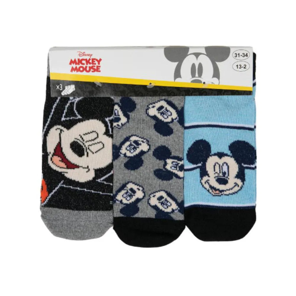 Disney Mickey Maus 6-er Pack Kinder Jungen kurze Socken Sneaker - WS-Trend.de Gr. 23 bis 34