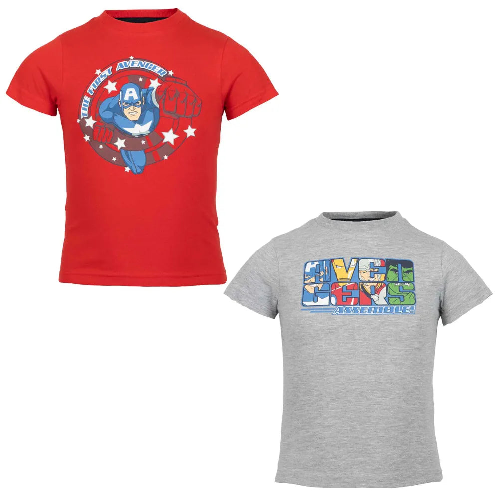 Marvel Avengers Kinder Jungen kurzarm T-Shirt Shirt - WS-Trend.de Hulk Iron Man 92-128