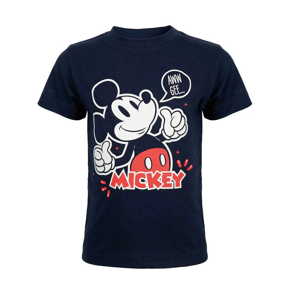 Disney Mickey Maus Kinder Jungen kurzarm T-Shirt Shirt - WS-Trend.de 92-128 Baumwolle