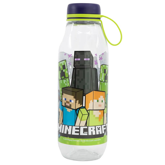 Minecraft Steve Creeper Enderman Zombie Skelett Trinkflasche Flasche 650 ml - WS-Trend.de