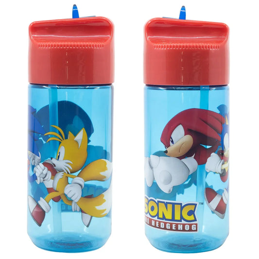 Sonic The Hedgedog Wasserflasche Trinkflasche Flasche 410 ml - WS-Trend.de