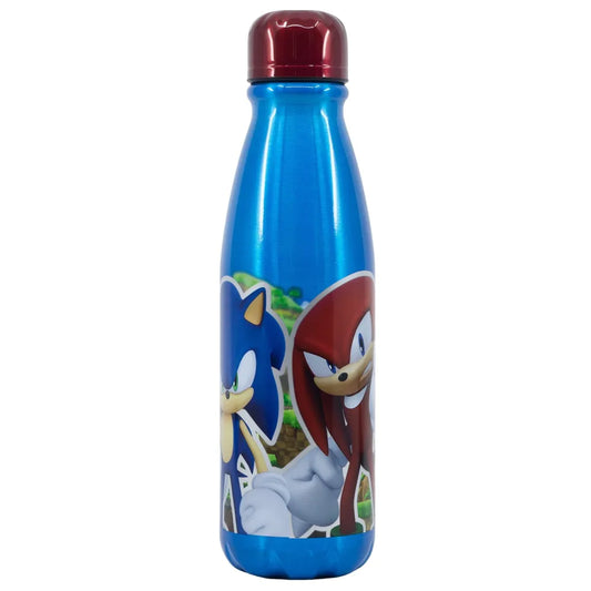 Sonic The Hedgedog ALU Sportflasche Wasserflasche Trinkflasche Flasche 600 ml - WS-Trend.de