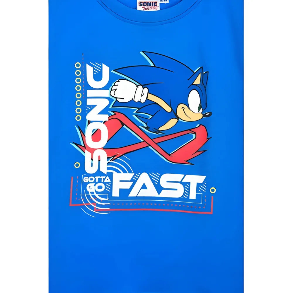 Sonic The Hedgehog Kinder Junge kurzarm T-Shirt Shirt - WS-Trend.de 98-128 Baumwolle