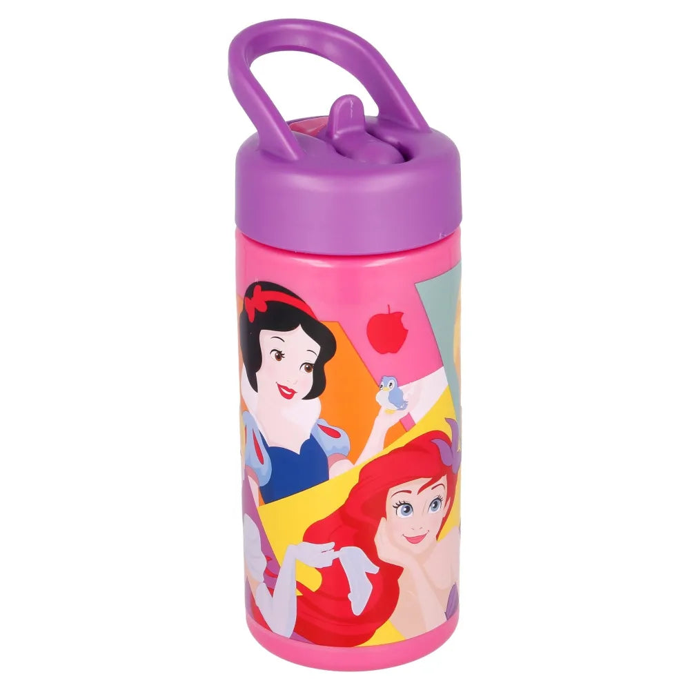 Disney Prinzessinnen Trinkflasche Flasche 410 ml Griff - WS-Trend.de Sportflasche Wasserflasche