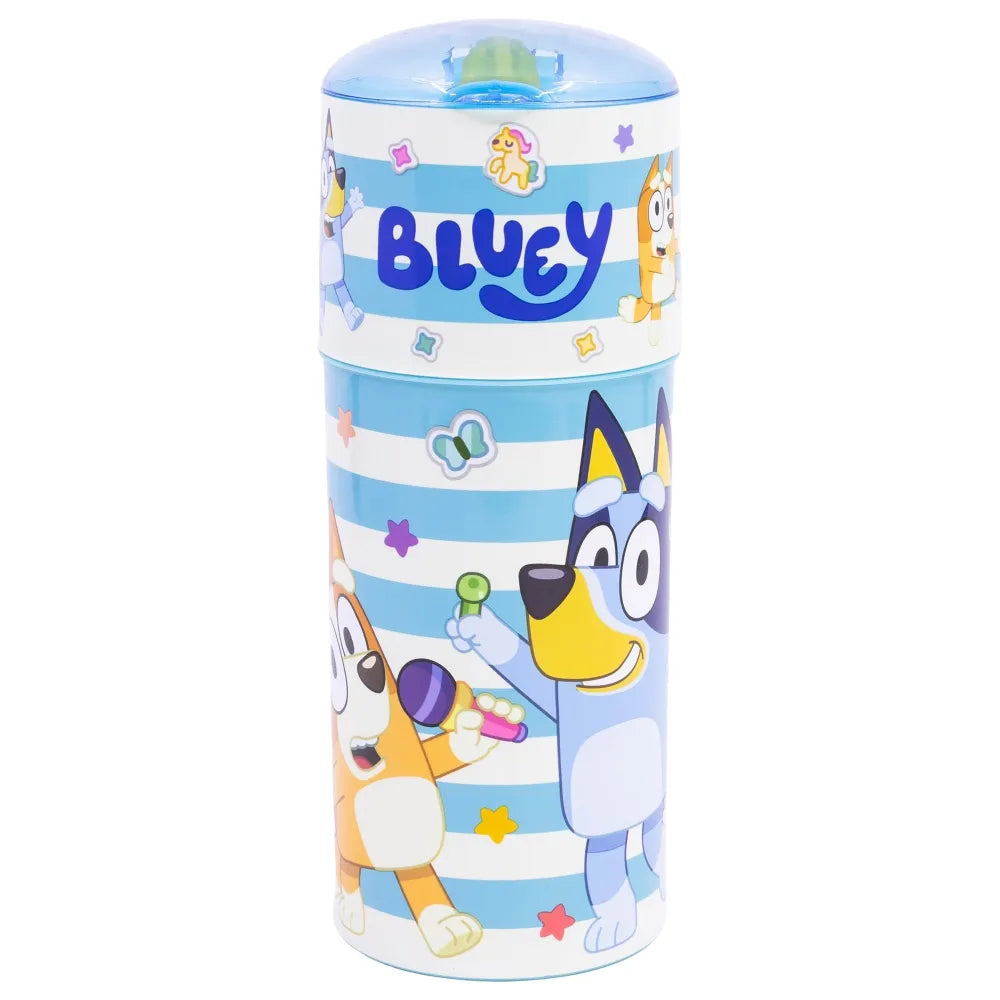 Bluey Bingo Kinder Wasserflasche Trinkflasche Flasche 350 ml Staubschutzdeckel - WS-Trend.de