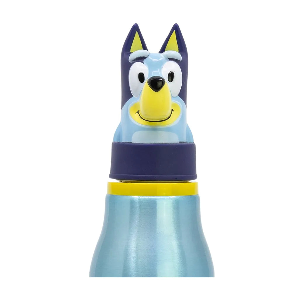 Bluey Bingo 3D Kopf Kinder Aluminium Wasserflasche Trinkflasche Flasche 690 ml - WS-Trend.de