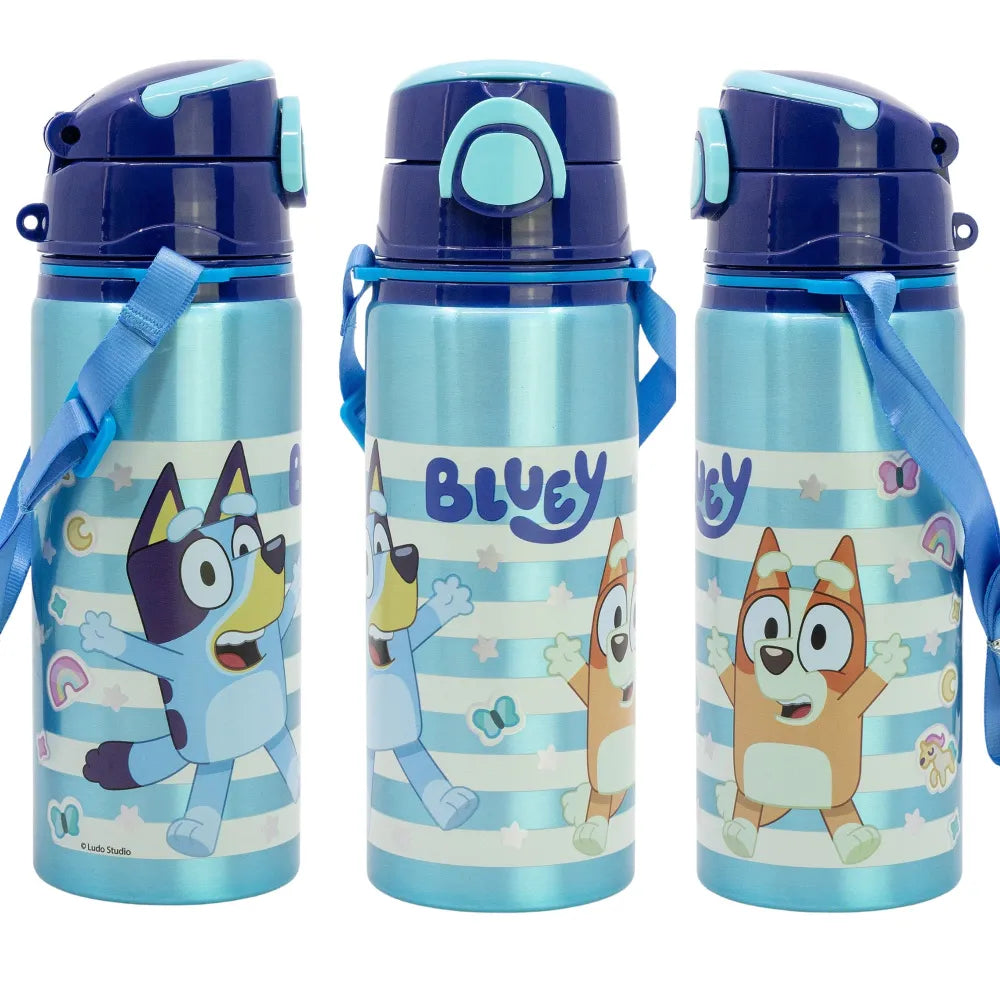 Bluey Bingo Kinder Aluminium Wasserflasche Trinkflasche Flasche 730 ml - WS-Trend.de