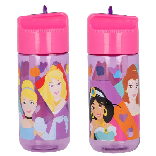 Disney Prinzessinnen Wasserflasche Trinkflasche Flasche 410 ml - WS-Trend.de Sportflasche