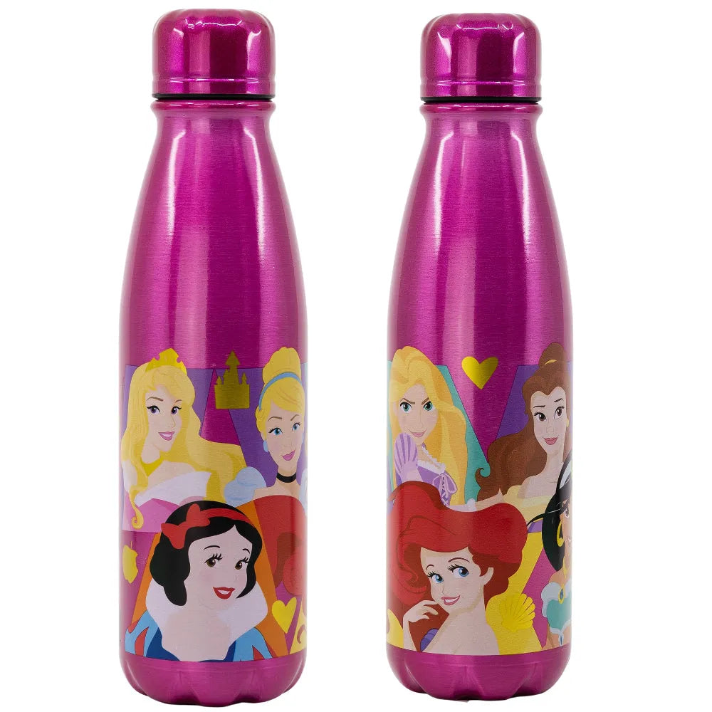 Disney Prinzessinnen Alu Sportflasche Wasserflasche Trinkflasche Flasche 600 ml - WS-Trend.de