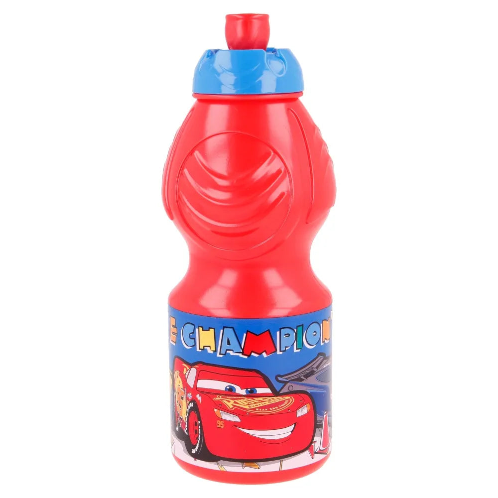 Disney Cars Lightning McQueen 2 teiliges Lunch Set - Brotdose Trinkflasche 400ml - WS-Trend.de