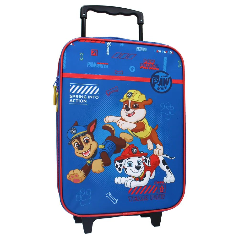 Paw Patrol Chase Kinder 2tlg Set Trolley Kinderkoffer plus Strandtuch 70x140 cm - WS-Trend.de