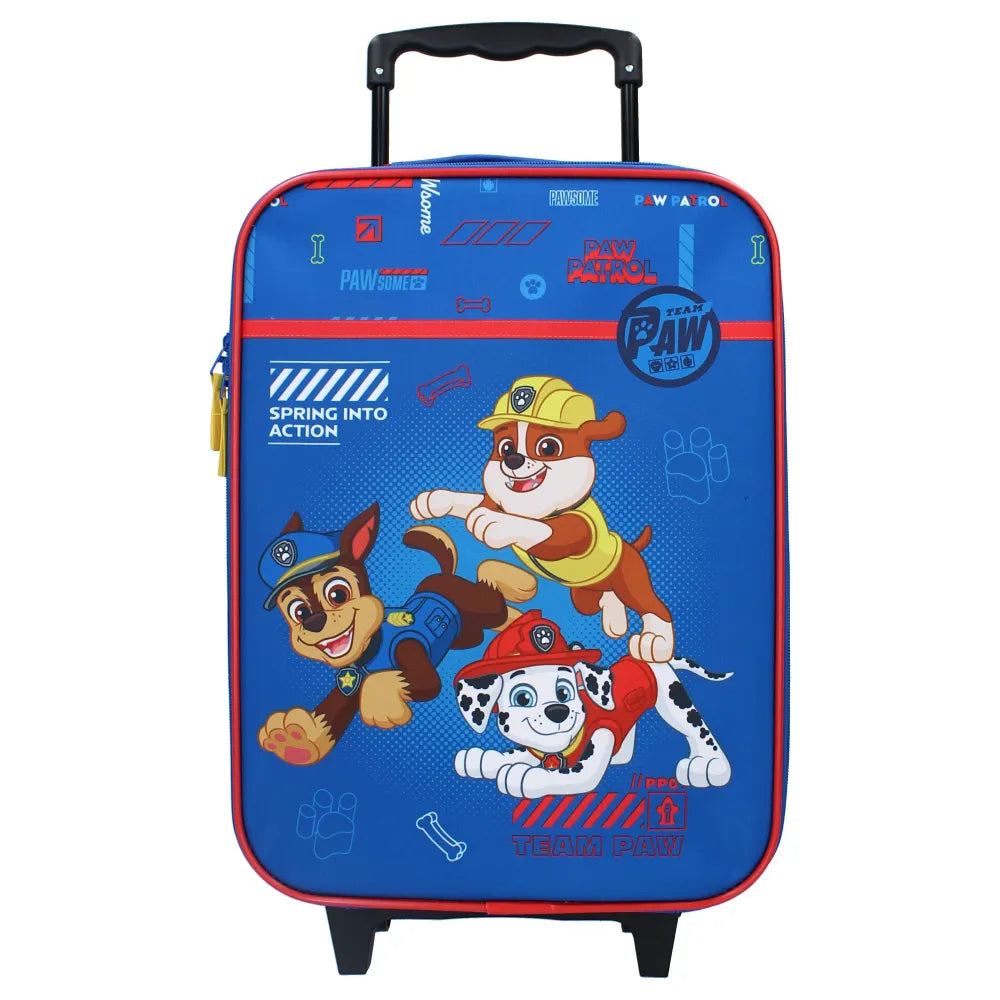 Paw Patrol Chase Kinder 2tlg Set Trolley Kinderkoffer plus Strandtuch 70x140 cm - WS-Trend.de