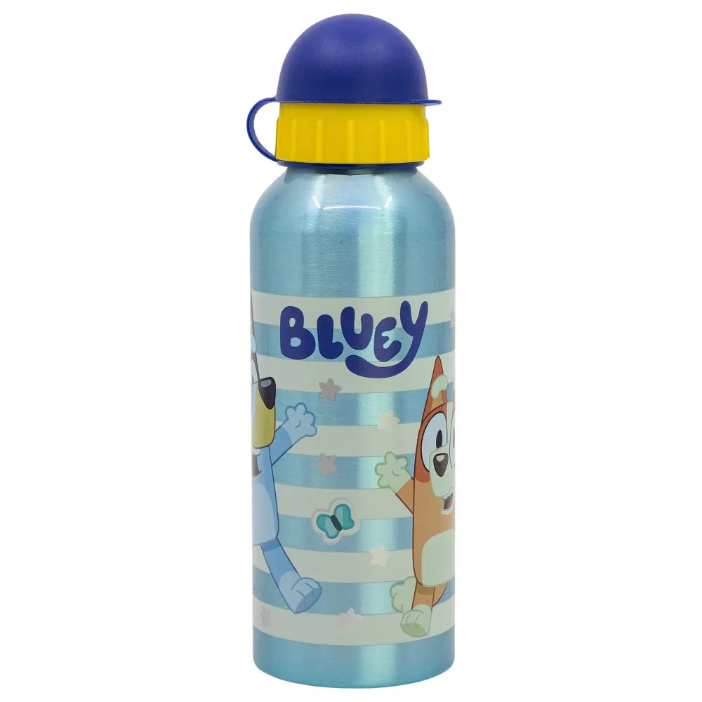 Bluey Bingo Kinder 2teiliges Set 3 Kammern Brotdose Alu Trinkflasche 530 ml - WS-Trend.de