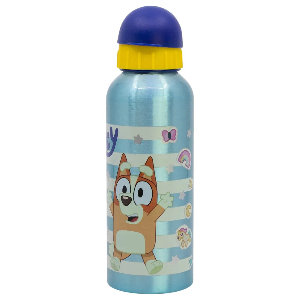 Bluey Bingo Kinder 2teiliges Set 3 Kammern Brotdose Alu Trinkflasche 530 ml - WS-Trend.de