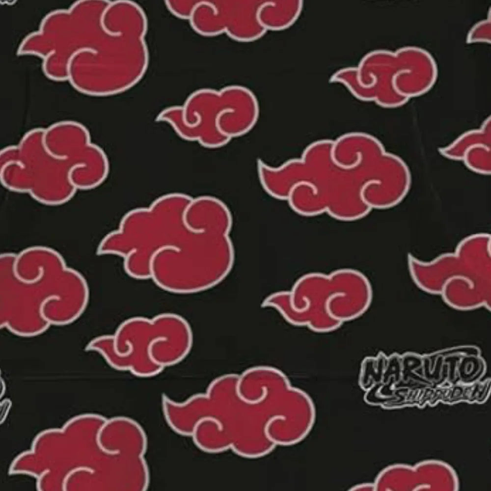 Anime Naruto Shippuden Herren Kuschelponcho Kuscheldecke mit Ärmeln Kapuze - WS-Trend.de