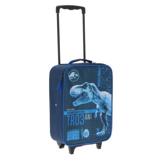 Jurassic World T-Rex Dinosaurier Kinder Trolley Kinderkoffer Koffer 46x32x16 cm - WS-Trend.de