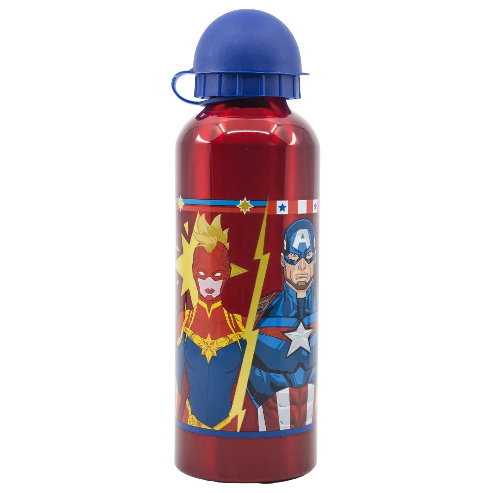 Marvel Avengers Aluminium Wasserflasche Trinkflasche Flasche 530 ml - WS-Trend.de Sport