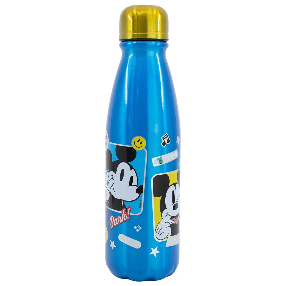 Disney Mickey Maus Aluminium Wasserflasche Trinkflasche Flasche 600 ml - WS-Trend.de