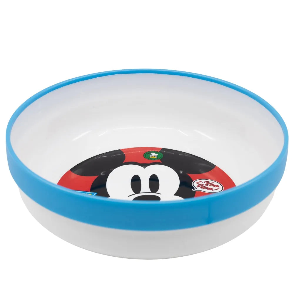 Disney Mickey Maus Kinder Geschirr-Set 3 teilig Becher Teller Schüssel - WS-Trend.de