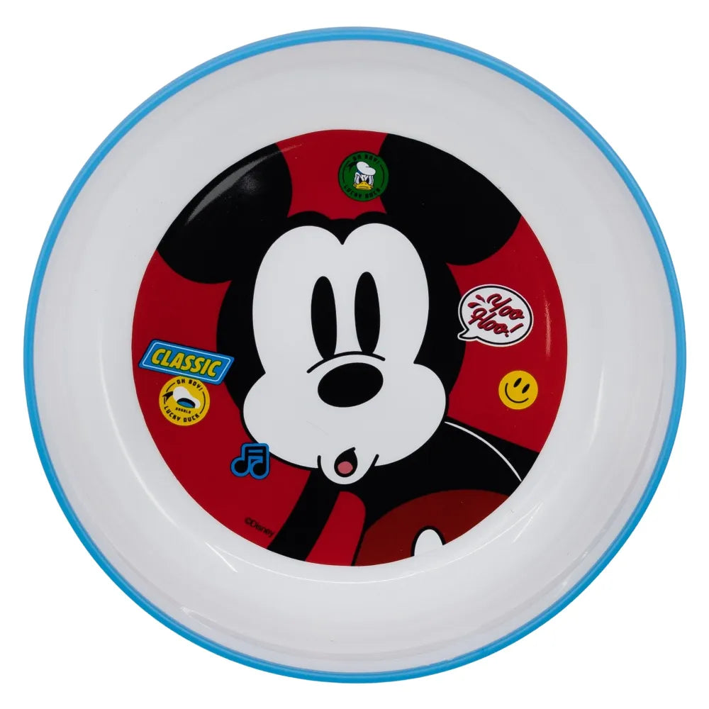 Disney Mickey Maus Kinder Geschirr-Set 3 teilig Becher Teller Schüssel - WS-Trend.de