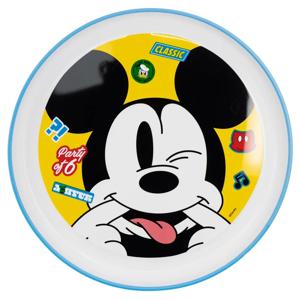 Disney Mickey Maus Kinder Geschirr-Set 3 teilig Becher Teller Schüssel - WS-Trend.de