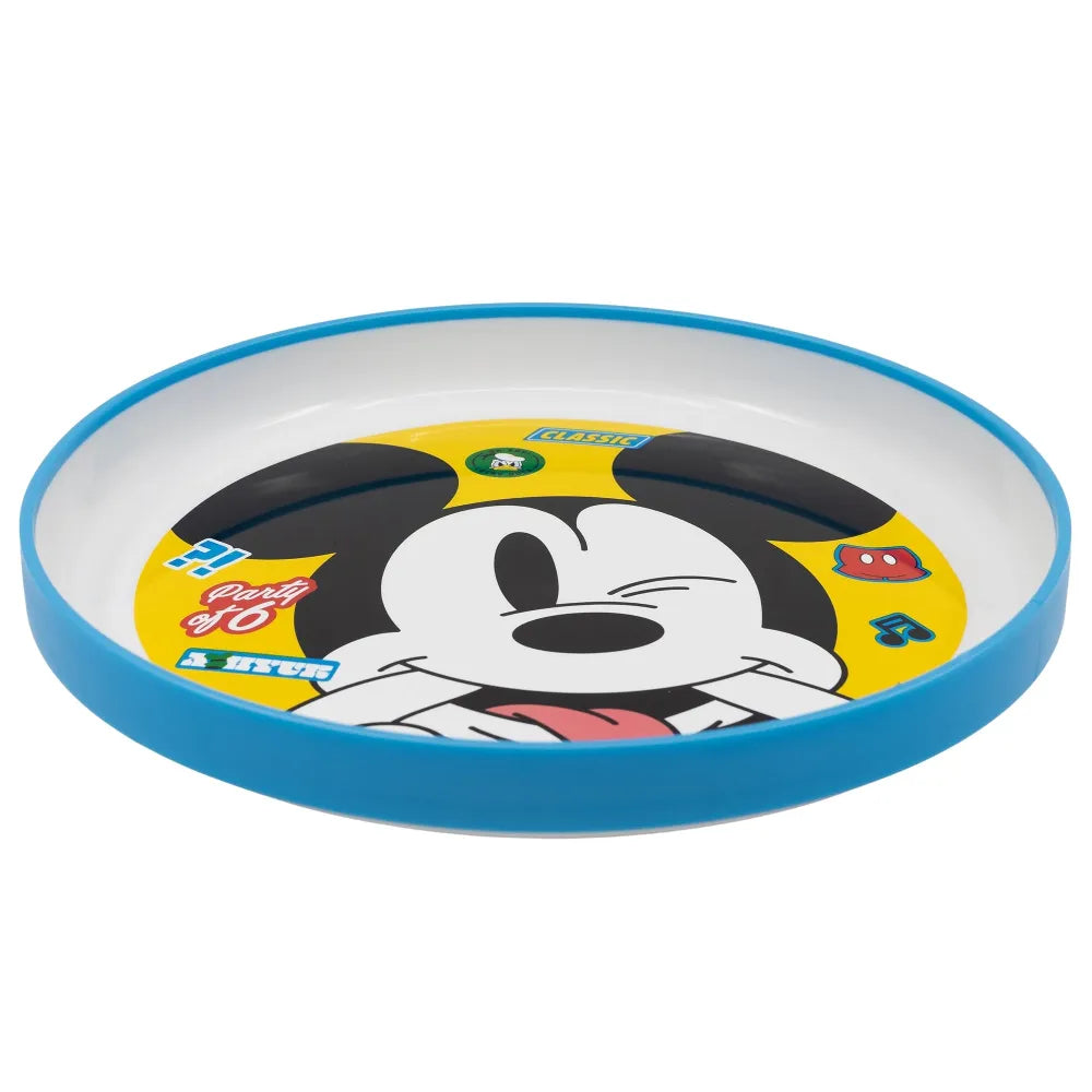 Disney Mickey Maus Kinder Geschirr-Set 3 teilig Becher Teller Schüssel - WS-Trend.de