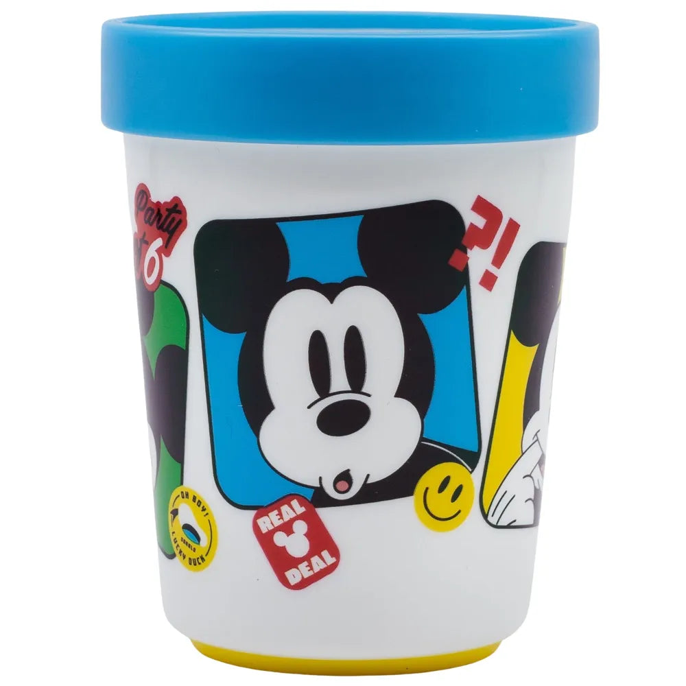 Disney Mickey Maus Kinder Geschirr-Set 3 teilig Becher Teller Schüssel - WS-Trend.de