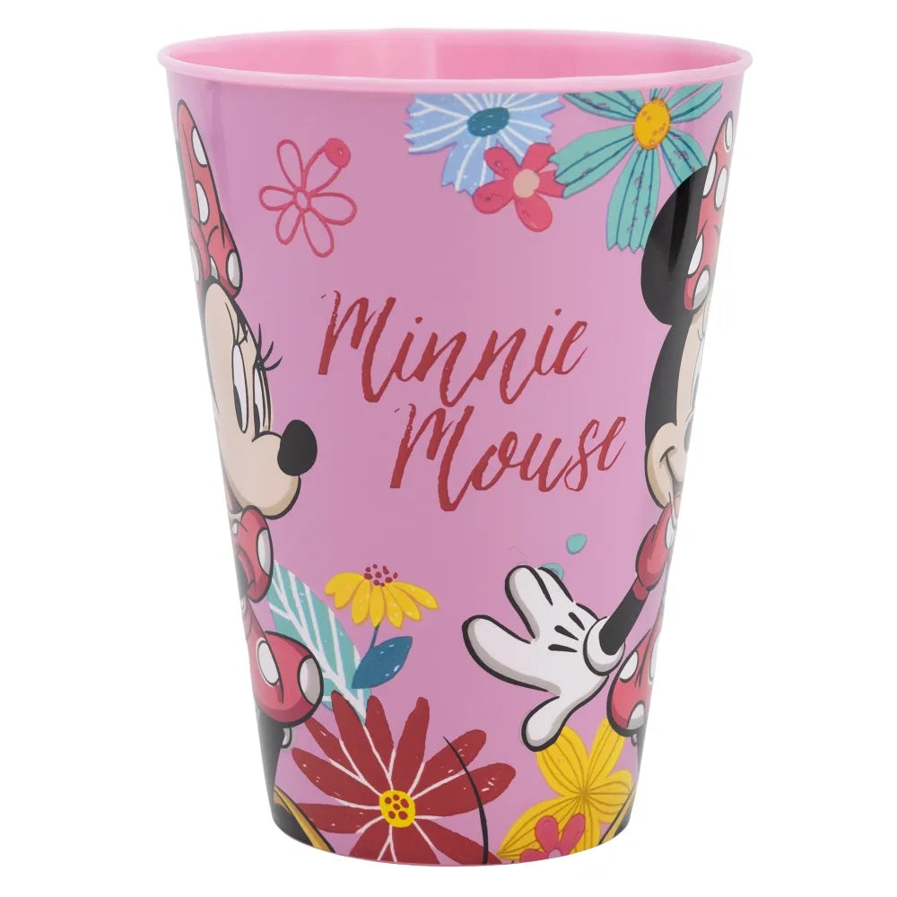 Disney Minnie Mouse Kinder Geschirr-Set 3 teilig Becher (430ml) Teller Schüssel - WS-Trend.de