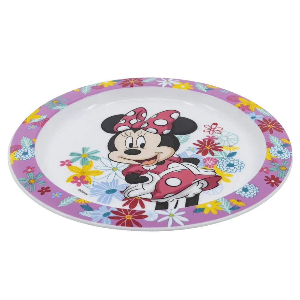 Disney Minnie Mouse Kinder Geschirr-Set 3 teilig Becher (350ml) Teller Schüssel - WS-Trend.de