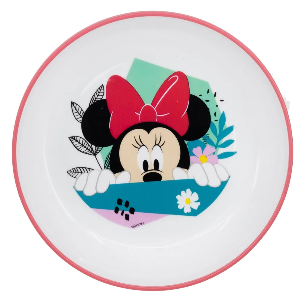 Disney Minnie Maus Kinder Geschirr-Set 3 teilig Becher Teller Schüssel - WS-Trend.de