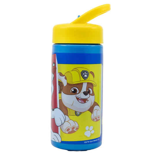 Paw Patrol Kinder Wasserflasche Trinkflasche Flasche Tragegriff 410 ml - WS-Trend.de