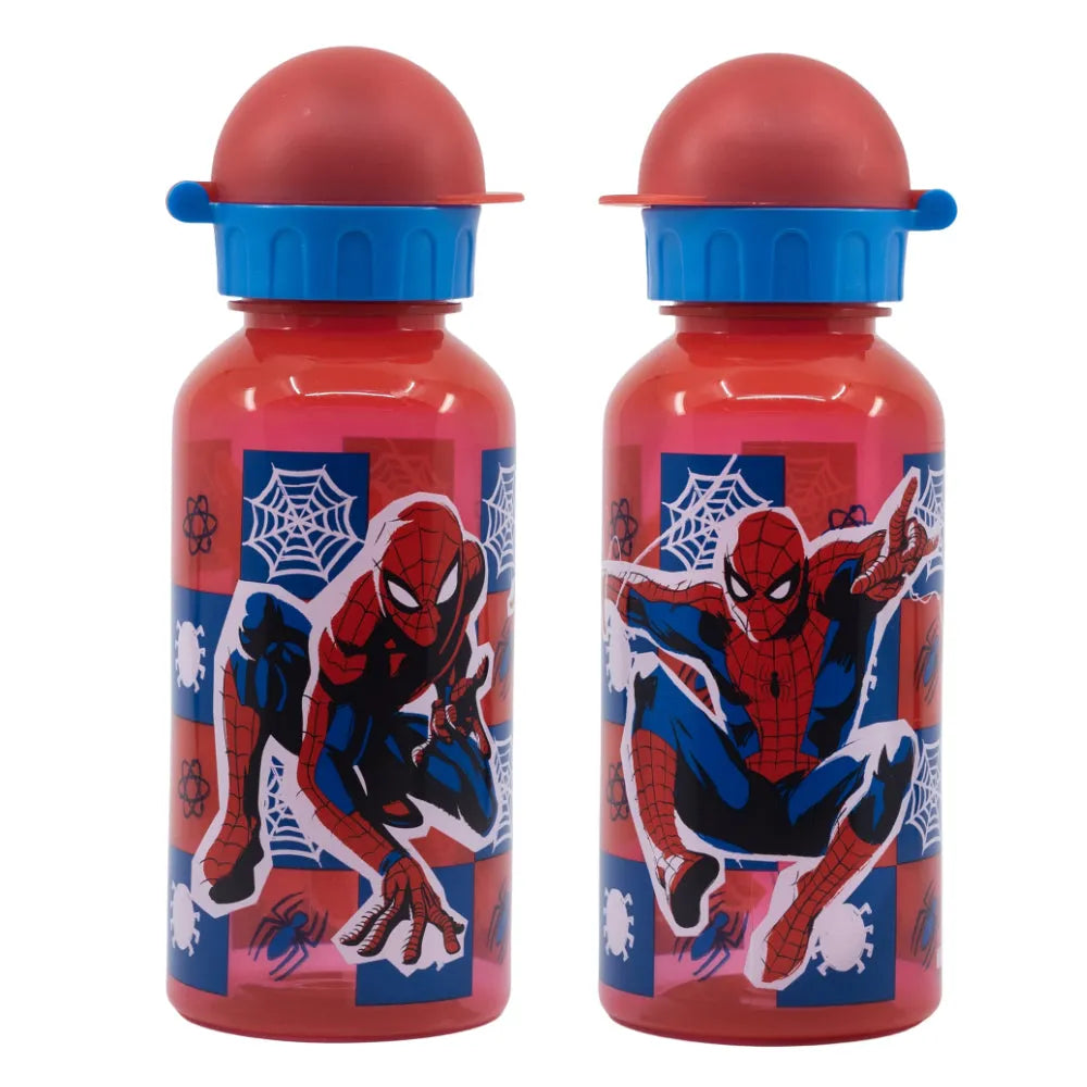 Marvel Spiderman Sportflasche Wasserflasche Trinkflasche Flasche 370 ml - WS-Trend.de