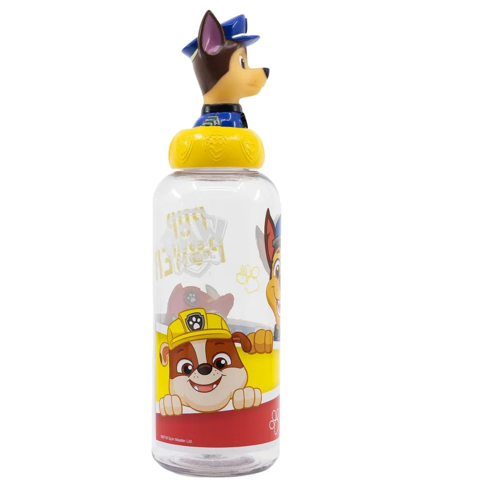 Paw Patrol Chase 3D Figur Deckel Wasserflasche Trinkflasche Flasche 560 ml - WS-Trend.de