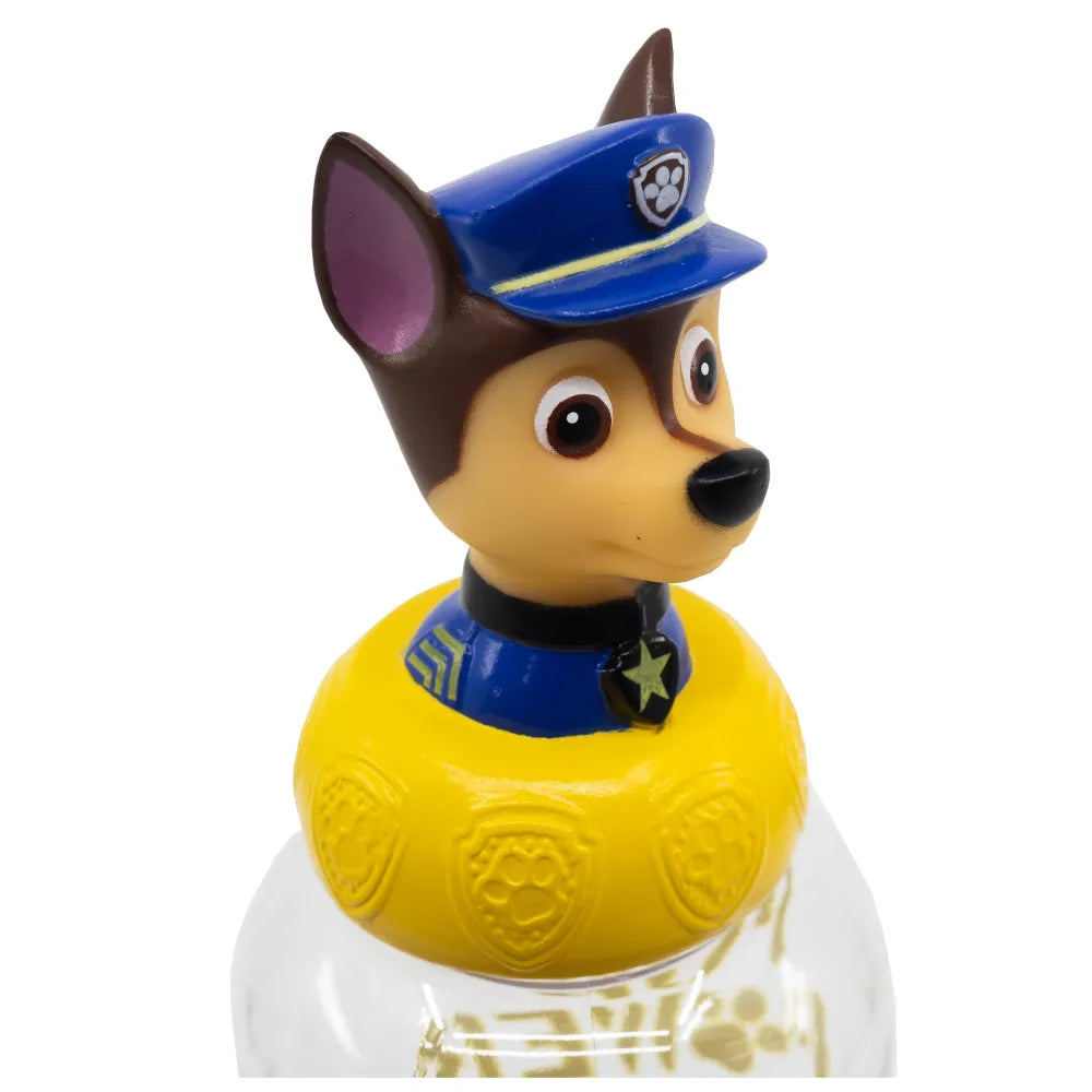 Paw Patrol Chase 3D Figur Deckel Wasserflasche Trinkflasche Flasche 560 ml - WS-Trend.de