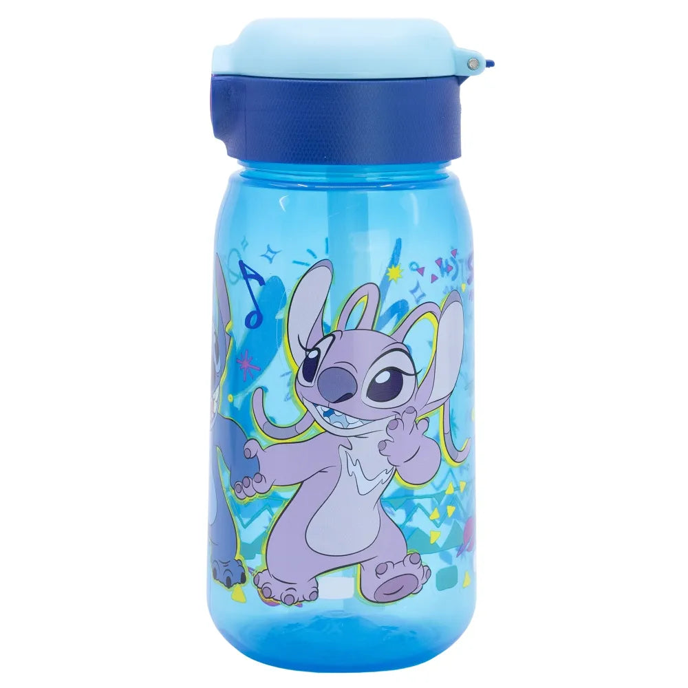 Disney Lilo und Stitch Angel Kinder Trinkflasche Flasche mit Halm 510 ml - WS-Trend.de