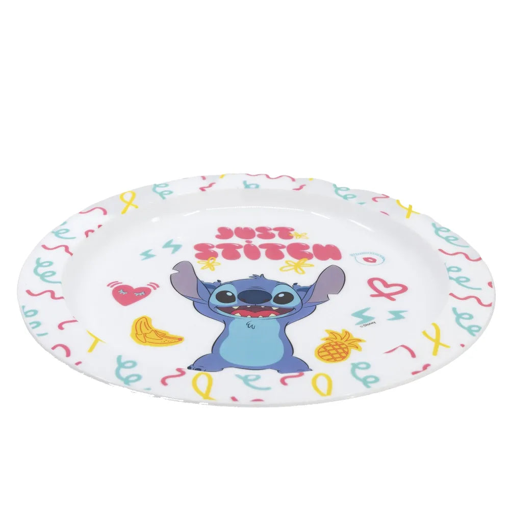 Disney Stitch Kinder Geschirr-Set 3 teilig Becher Teller Schüssel - WS-Trend.de