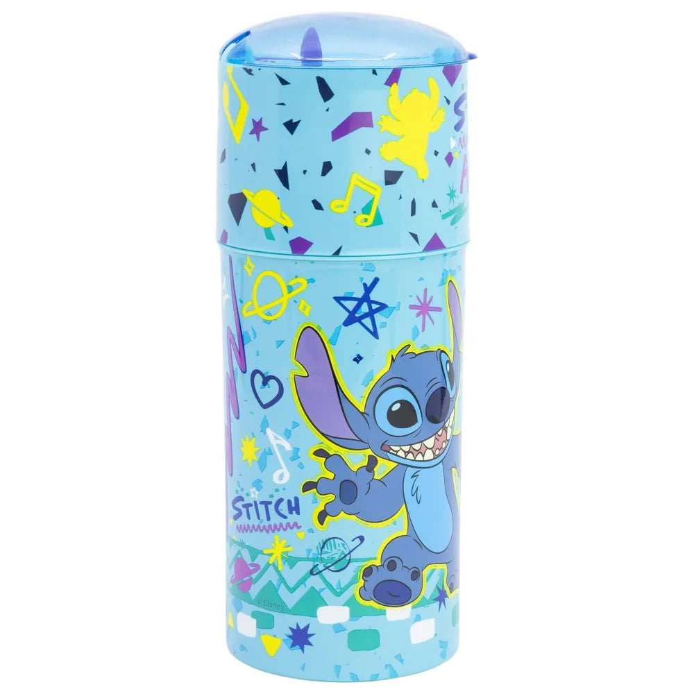 Disney Lilo und Stitch Angel Kinder Trinkflasche Flasche mit Halm 350 ml - WS-Trend.de